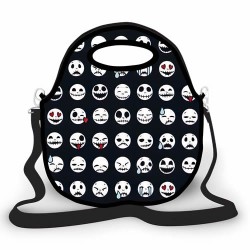 Bolsa Lancheira Térmica Emoji Jack Esqueleto