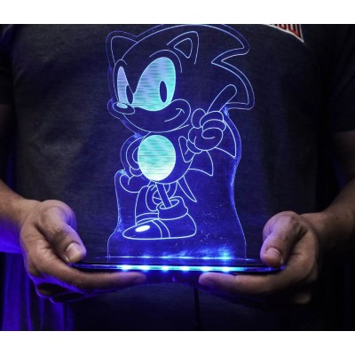 Luminária em Acrílico Sonic mod.02