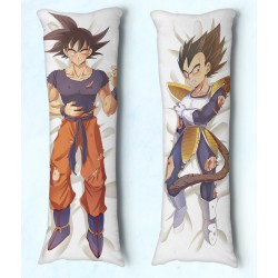 Travesseiro Dakimakura Dragon Ball Goku e Vegeta
