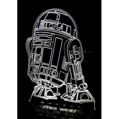 Luminária em Acrílico R2-D2